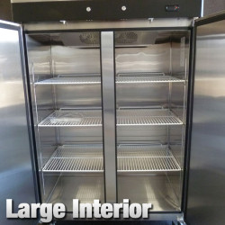 Fischer Double Door Freezer 900L - YBF02-SS